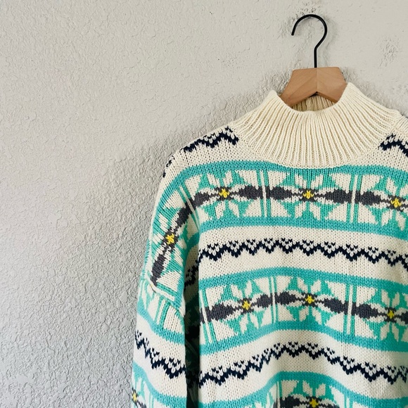 American Eagle Outfitters Sweaters - AE Mockneck Fair isle Sweater